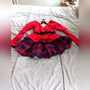 Girls "School" Style Dance Costume